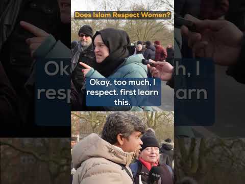 Muslim Woman Goes Mad When Asked How Islam Respects Women | Arul Velusamy | Speakers' Corner