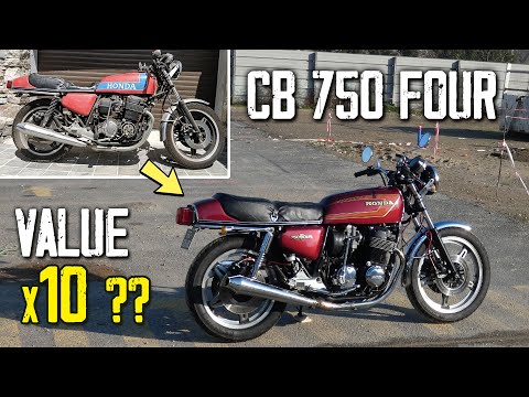 Honda CB 750 Four Restoration Timelapse  - Part 2
