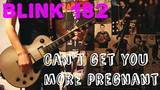 Blink 182 - Can't Get You More Pregnant Guitar Cover