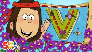 A Valorous Voyage on "V" Island with Captain Seasalt and the ABC Pirates