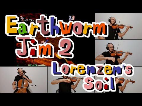 Earthworm Jim 2 - Lorenzen's soil Violin cover