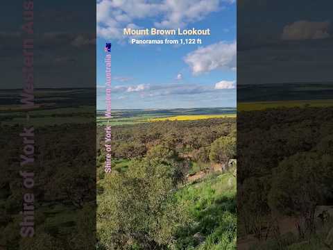 Mount Brown Lookout York Western Australia #shorts