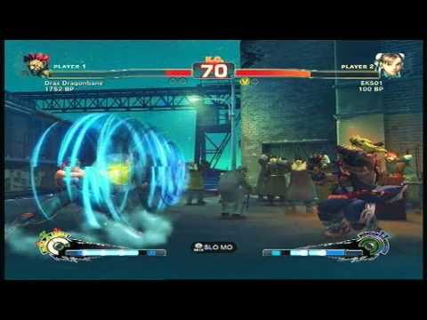 Super Street Fighter 4 - Dave (Chun Li) vs. Drax Dragonbane (Akuma)