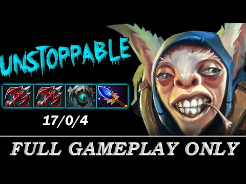 Unstoppable 17 Kills Meepo Destroying Enemies - Full Gameplay Meepo #214