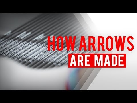 How Easton’s competition archery arrows are made