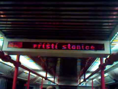 Metro na lince C v úseku Kačerov - I.P.Pavlova