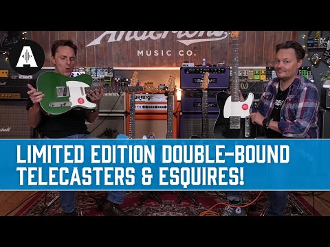 Classic Vibe Meets Custom Shop?! - Squier Limited Edition Double-Bound Telecasters