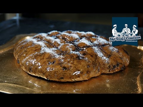 Belgian chocolate bread with Callebaut chocolate