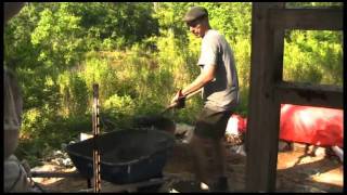 Earthbag construction update - The all nighter