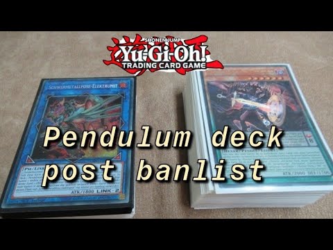 Yu-Gi-Oh! Competitive Pendulum Combo Deck Locals Profile October 2019