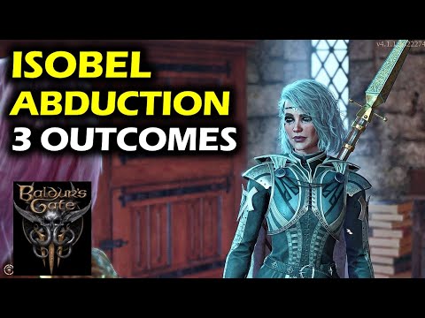 Isobel Abduction: All Choices & Outcomes (Protect Isobel vs Help Marcus) | Baldur's Gate 3