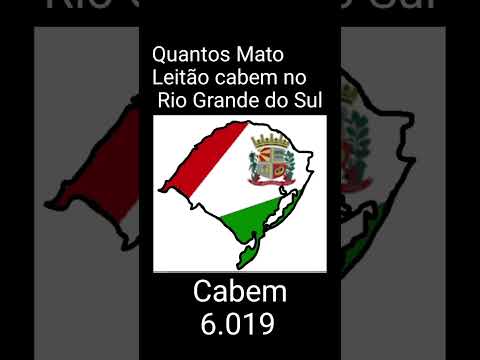 Quantos Mato Leitão cabem no Rio Grande do Sul