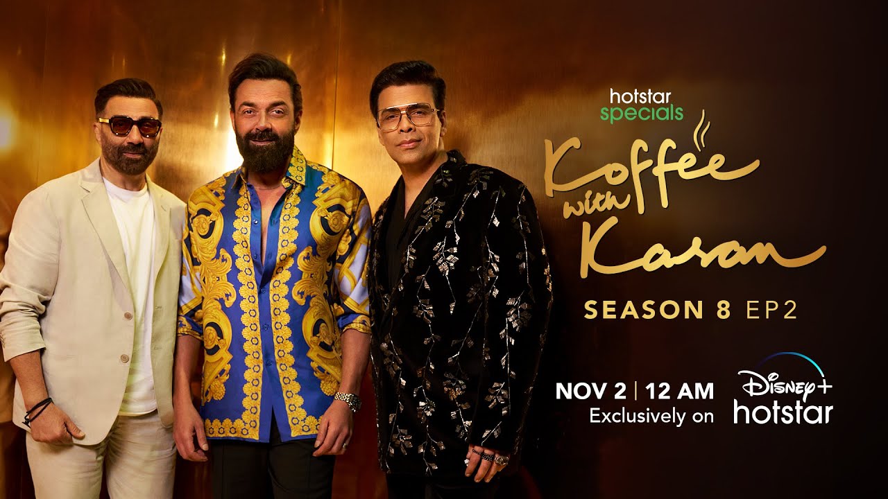 Koffee With Karan 8 Second Episode Featuring The Deol Brothers To Premier On 2nd Nov