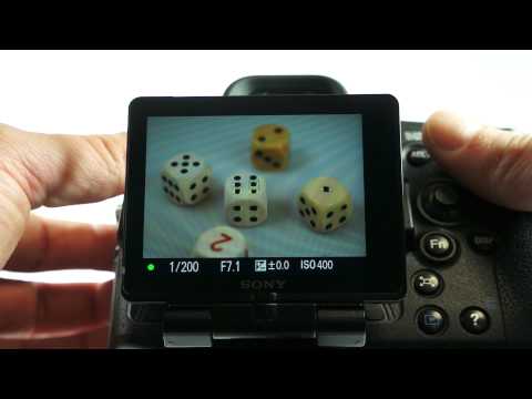 A77: Using Peaking Function and Direct Manual Focus for quick check and adjust of AF setting