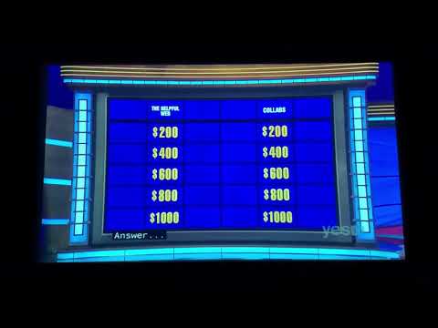 Jeopardy, John Vigna Day 2 - 1st Daily Double (12/8/20)