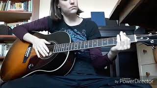 &quot;Sitting here&quot; - Marc Bolan (Acoustic cover)