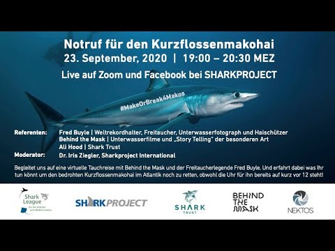 Webinar: Make or Break for Mako - Notruf für den Kurzflossenmakohai