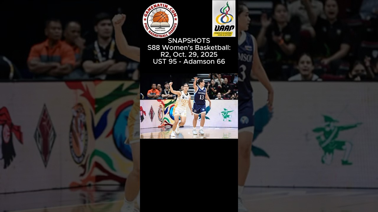 Snapshots: Women's Basketball - UST 95 - Adamson 66