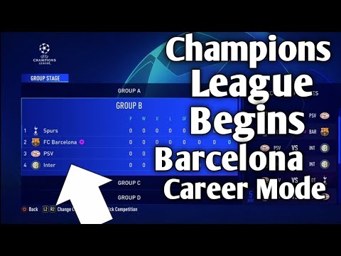 Champions League Begins!| Fifa 20 Barcelona Career Mode |Ep4| Scobest gaming