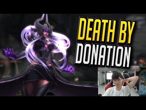Death by Donation - Faker's Stream Highlights (Translated)