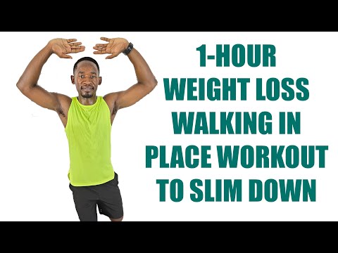 10000 Steps INTENSE Walk at Home Cardio Workout Melt 700 Calories