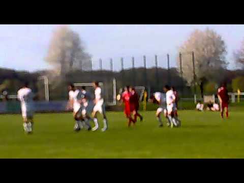 Tor von Julian Buß (FSV Fernwald) Siegtorschütze zum 2:1 gg. Stadtallendorf
