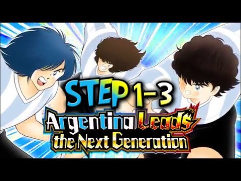 Captain Tsubasa Dream Team: Juan Diaz Hidden Evo Argentina Banner STEP 1-3 (INDONESIA)