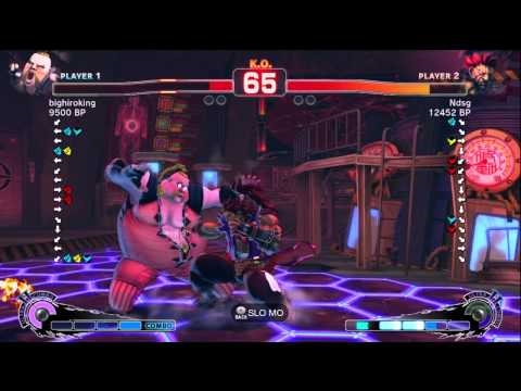 Fujino [Akuma] vs bighiroking [Rufus] SSF4 Japanese Online Ranked Matches - TRUE-HD