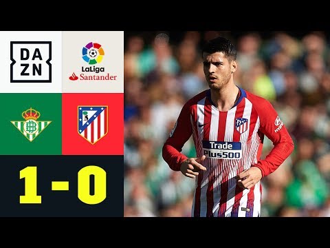 Atleti verliert beim Debüt von Alvaro Morata: Betis - Atletico 1:0 | La Liga | DAZN Highlights
