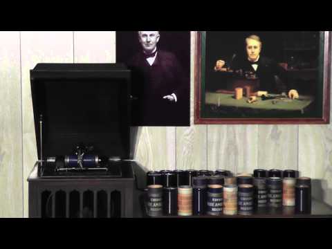 Edison blue amberol cylinder 2347 - Chicken Reel by Edward Meeker