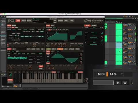 30 Instances of SynthMaster 2 running simultaneously (CPU %14)
