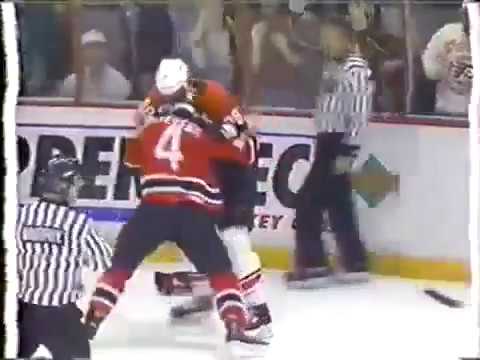 Eric Lindros vs Scott Stevens Round 1