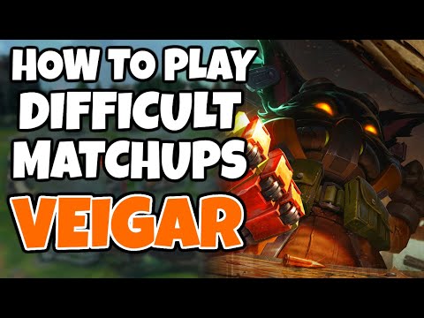 How to play difficult matchups as Veigar Mid (Rank 1 Veigar) | Scrapped Veigar Commentary | 12.18