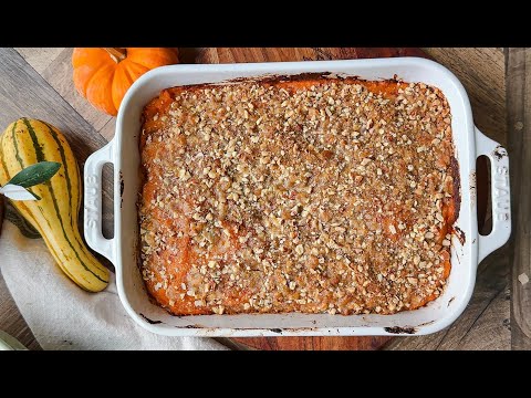 The Very BEST Sweet Potato Casserole Ever