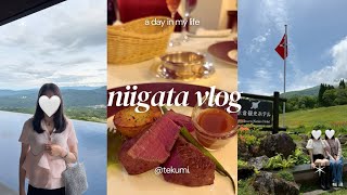 niigata vlog）赤倉観光ホテルに宿泊🏨🌿 | 絶景リゾートで過ごす1泊2日✨