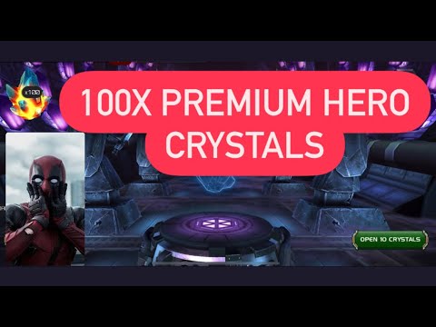 MASSIVE 100x Premium Hero Crystal Opening | Marvel Contest of Champions