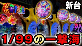 【新台】えな海6は1/99なのに一撃性がヤバい？ [スーパー海物語IN沖縄6 Withえなこ] 桜#843