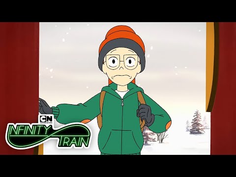 Thumbnail of the video: Running Away Music Video | Infinity Train | Cartoon Network