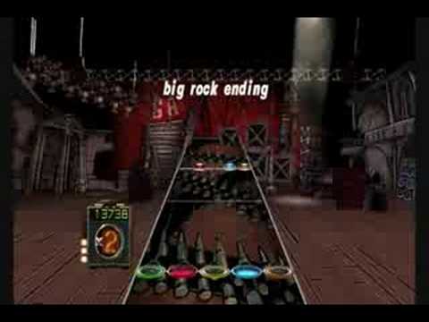 Charts of Rock Band's Big Rock Endings