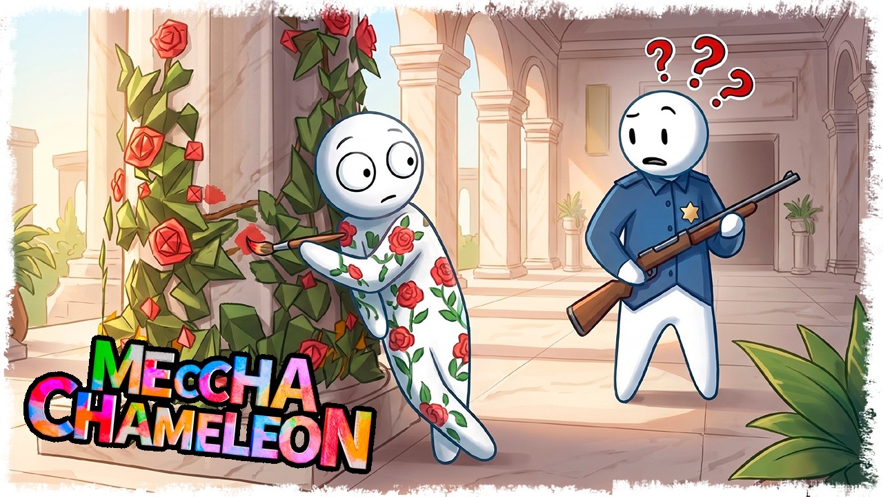 ПОЧЕМУ ОН ТАКОЙ СЛЕПОЙ??? 100 lvl МАСКИРОВКИ! УГАР В MECCHA CHAMELEON!