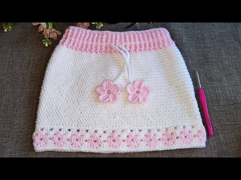Fustita Bombonica Crosetata 1-2 Ani (crochet)