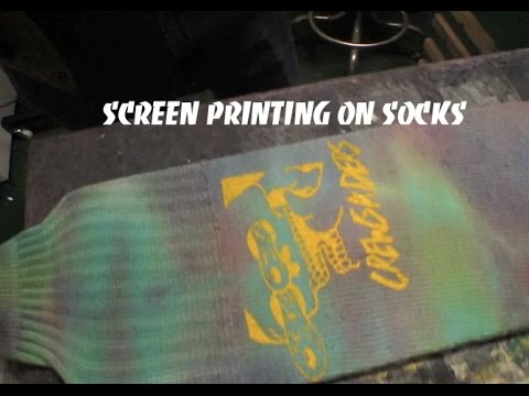 YouTube video about: Can you screen print on socks?