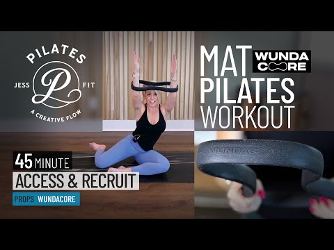 Mat Pilates 45 Minute @wundacore Workout - Access & Recruit by JessPFit