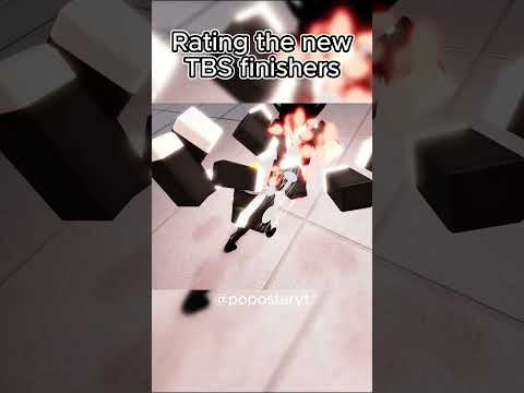 The new finishers look SICK!🔥🔥🔥🔥 #tbs #thestrongestbattlegrounds #roblox #anime #memes #shorts #fyp