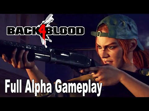 Back 4 Blood - Full Gameplay Walkthrough Alpha Act 1 Evansburgh [HD 1080P]