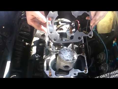 snowmobile base gasket replacement
