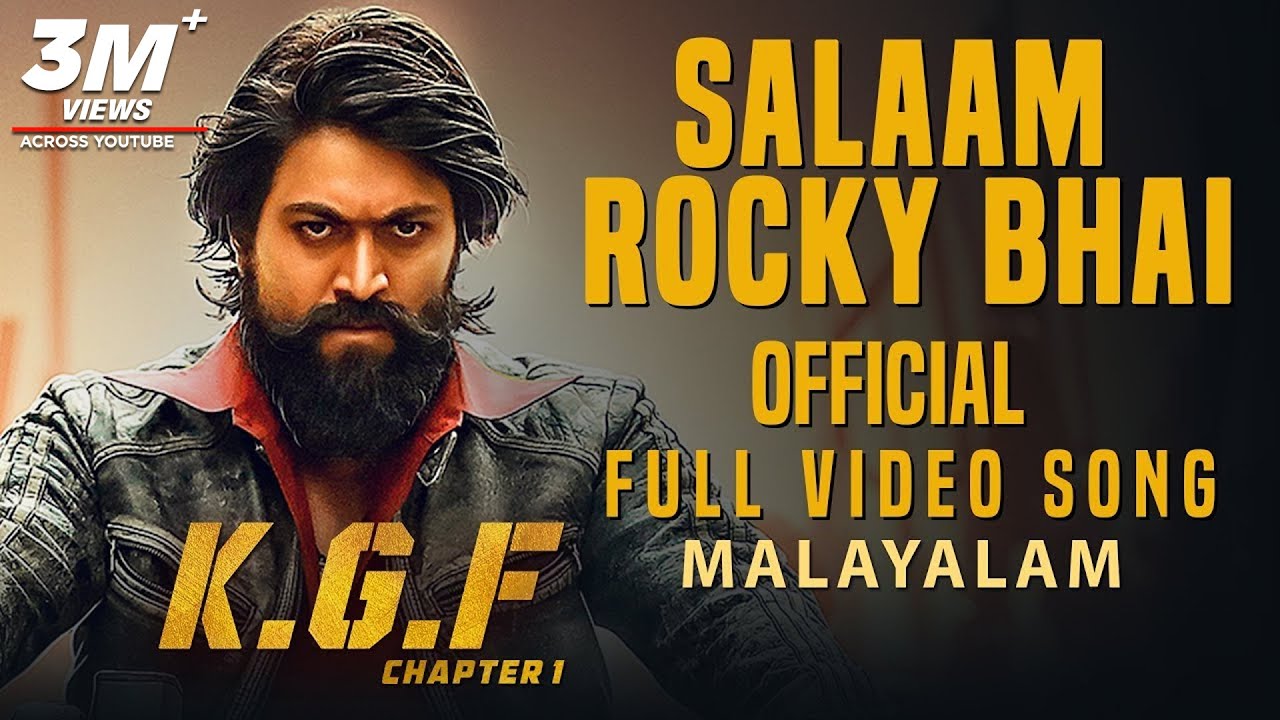 Salaam Rocky Bhai Song Lyrics- KGF Chapter 1