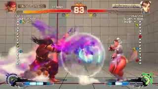 ウルトラストリートファイターIVバトル：殺意リュウ vs 春麗