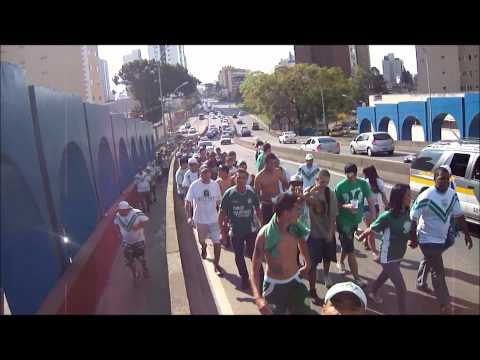 TV FORÇA | parana 1 x 3 GOIÁS - CAMINHADA DO BONDE