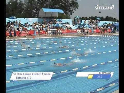 Serie 3 dei 50 Stile Libero  Assoluti Femmine Master - 12 MEMORIAL ANDREA BETTIOL